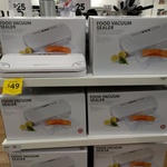 Food Vacuum Sealer $49 @ Target (in Store Only)