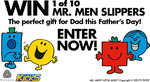 Win 1 of 10 Pairs of Mr Men Slippers Worth $59.95 from Seven Network