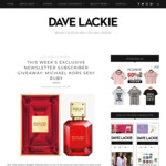 Win a Bottle of Michael Kors "Sexy Ruby" Perfume from Dave Lackie