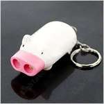 Mini Pig Keychain Flashlight 10 Pcs $1.98 Free Shipping from Lightake.com
