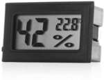 Mini Digital LCD Temperature Sensor Thermometer Hygrometer - Black US $0.50 (~AU $0.63) Shipped @ Rosegal