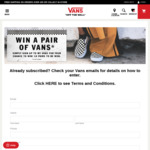 Win 1 of 10 Pairs of Shoes Worth $130 from Vans