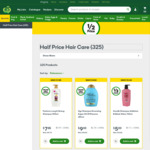 ½ Price Hair Care eg Klorane Dry Shampoo $6.50, Ecostore Shampoo or Conditioner $5 @ Woolworths Online