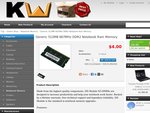 King Work Clearance Sale is Now On!  512MB 667MHz DDR2 Notebook Memory - $4 FREE SHIPPING