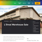 [NSW] 40-80% off L’Oréal Warehouse Sale (Sydney Showgrounds) 