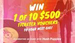 Win 1 of 5 $500 Ticketek Vouchers from Nova [NSW/QLD/SA/VIC/WA]