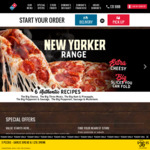 33% off Traditional / Premium Pizzas @ Domino's