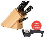 Wolstead Starkt 9pc Knife Block Set & 3 Stage Sharpener Pack $80.10 (eBay Plus), $84.55 (Non eBay Plus) @ Kitchen Warehouse eBay