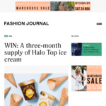 Win 12 Tubs of Halo Top Ice-Cream from Fashion Journal