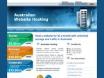 $5/m Australian Web Hosting - Unlimited Traffic and Disk Space