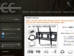 OZB - MEL P/up -$29.50- 32"-60" LED/LCD/PLASMA TV mount bracket with wall plates & FREE 2M HDMI 