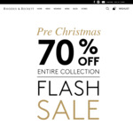 70% off Entire Collection @ Rhodes and Beckett