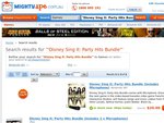 Disney Sing It: Party Hits Bundle (Wii & PS3) $20 + Shipping @ MightyApe.com.au