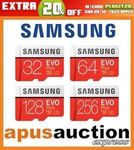 Samsung EVO Plus MicroSD 32GB $10.36 | 64GB $17.18 | 128GB $29.96 ($26.36 eBay Plus) | 256GB $73.57 Shipped @ Apus Auction eBay