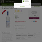 [NSW] Grey Goose 700ml $49.95, Johnnie Walker Black Label 700ml $41.90 (Selected Stores Only) @ Dan Murphy's