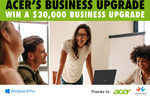 Win a $27000 Acer Business Upgrade from 2GB/3AW (ABN Holders)