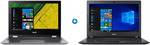 2 Acer Laptops (Acer Spin 1 SP111-32N-P2V5 11.6-Inch 2-in-1 + Acer Aspire A114-31-P438 14-Inch) $698 @ Harvey Norman