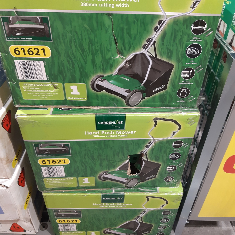 Gardenline Hand Mower 69.99 ALDI OzBargain