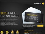 $825 in Free Brokerage from Commsec
