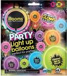 Illooms Party Light Up Balloons 10 Pack $3 (Was $12) @ Woolworths