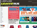 25% off* All Men's NRL Merchandise at League Online
