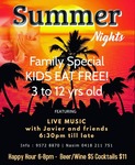 [NSW] Free Kids Meal + Happy Hour at 'Summer Night' @ WellCo Cafe & Wine Bar (Leichhardt)