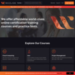 Whizlabs 50% off Training and Practice Exams