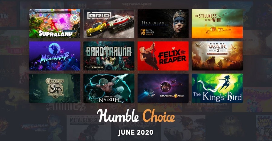 Pc Steam Humble Choice June 2020 Incl Supraland Senua S Sacrifice Barotrauma Grid 19 99 29 99 Aud Humble Bundle Ozbargain