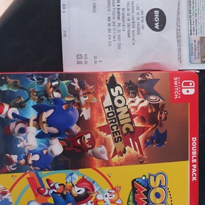 big w mario and sonic