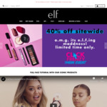 40% off Sitewide Including Sale Items ($7 Shipping/Free with $40 Order) @ e.l.f. Cosmetics