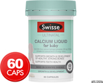 Swisse Ultinatal Calcium Liquid for Baby Natural Vanilla 60 Caps $0.60 (RRP $21.99) + Shipping @ Catch