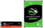 Seagate 500GB NVMe M.2 SSD + 4TB HDD + 500GB Ext SSD + 2 Months Adobe CC Photography + $50 Steam GC $289 +Del @ Shopping Express