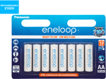 [Club Catch] Panasonic Eneloop Rechargeable AA Batteries 8 Pack $27 Delivered @ Catch