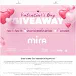 Win Prizes Worth over $2800 from Mira Care