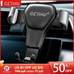 GETIHU Universal Air Vent Mount Gravity Car Phone Holder A$2.83 Delivered @ GETIHUbrand Store AliExpress