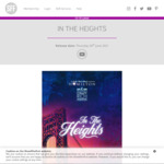 [VIC] Free Movie Tickets to See 'In The Heights' - 2, 6, 9 June @ ShowFilmFirst