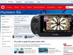 PlayStation Vita Deal with Vodafone Network - Preorder $55/Month 12 Months Contract