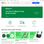 [eBay Plus] Receive $30 eBay Gift Card upon $49 Renewal of Current Subscription @ eBay