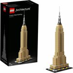 LEGO Architecture Empire State 21046 Building Kit $99 (RRP $149) Delivered @ Amazon AU (Sold Out) / Catch