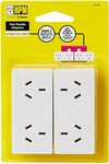 HPM Double Adaptor 2-Pack $2.63 + Delivery ($0 with Prime/ $39 Spend) @ Amazon AU
