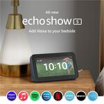 Echo Show 5 (2nd Gen, 2021 Release) Smart Display with Alexa and 2 MP Camera $59 Delivered @ Amazon AU
