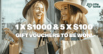 Win a $1000 Gift Voucher or 1 of 5 $100 Gift Vouchers (from a Selection of Australia's Biggest Retailers) from Little Birdie