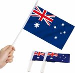 12 Australia 5x8 inch Handheld Mini Flags $7.95 + Delivery ($0 Prime/ $39 Spend) @ ANLEY AU Amazon AU