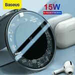 Baseus 15W Qi Wireless Charger $16.14 Delivered ($15.76 eBay Plus) @ baseus_officialstore_au eBay Store