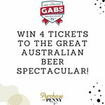 Win 4 Tickets to GABS Beer Festival Sydney from Purchase with Penny