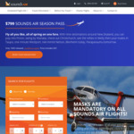 Sounds Air Season Pass - Unlimited Flights within NZ for 3 Months for NZ$799 (A$718) @ Sounds Air