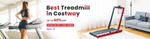 Electric Folding Treadmill with Bluetooth Speaker $449.95, Treadmill with 12 Preset Programs $305.95 + Delivery @ Costway