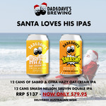 12x SMASH! Nelson Sauvin Double IPA & 12x Sabro & Citra Hazy Oat Cream IPA $79.95 Delivered @ Dad & Dave's Brewing