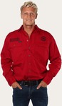 Hawkeye Mens Full Button Work Shirt Red - $34.97 + Delivery @ Ringers Western
