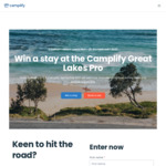 Win a Stay at The Camplify Great Lakes Pro Worth $800 from Camplify